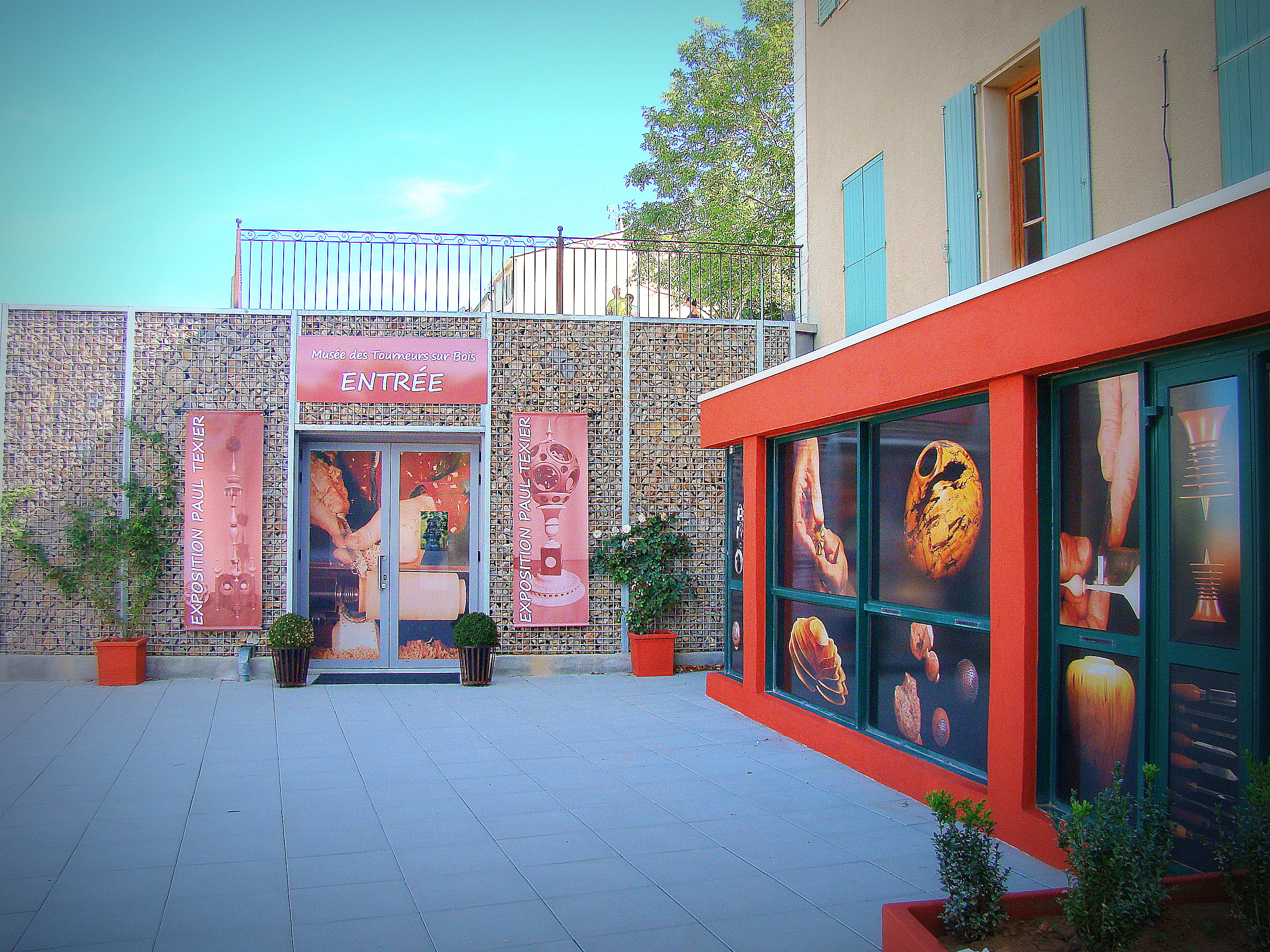 Entrée Musée des tourneurs